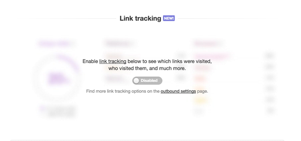 Hyperlink Tracking Feature announcement: link tracking